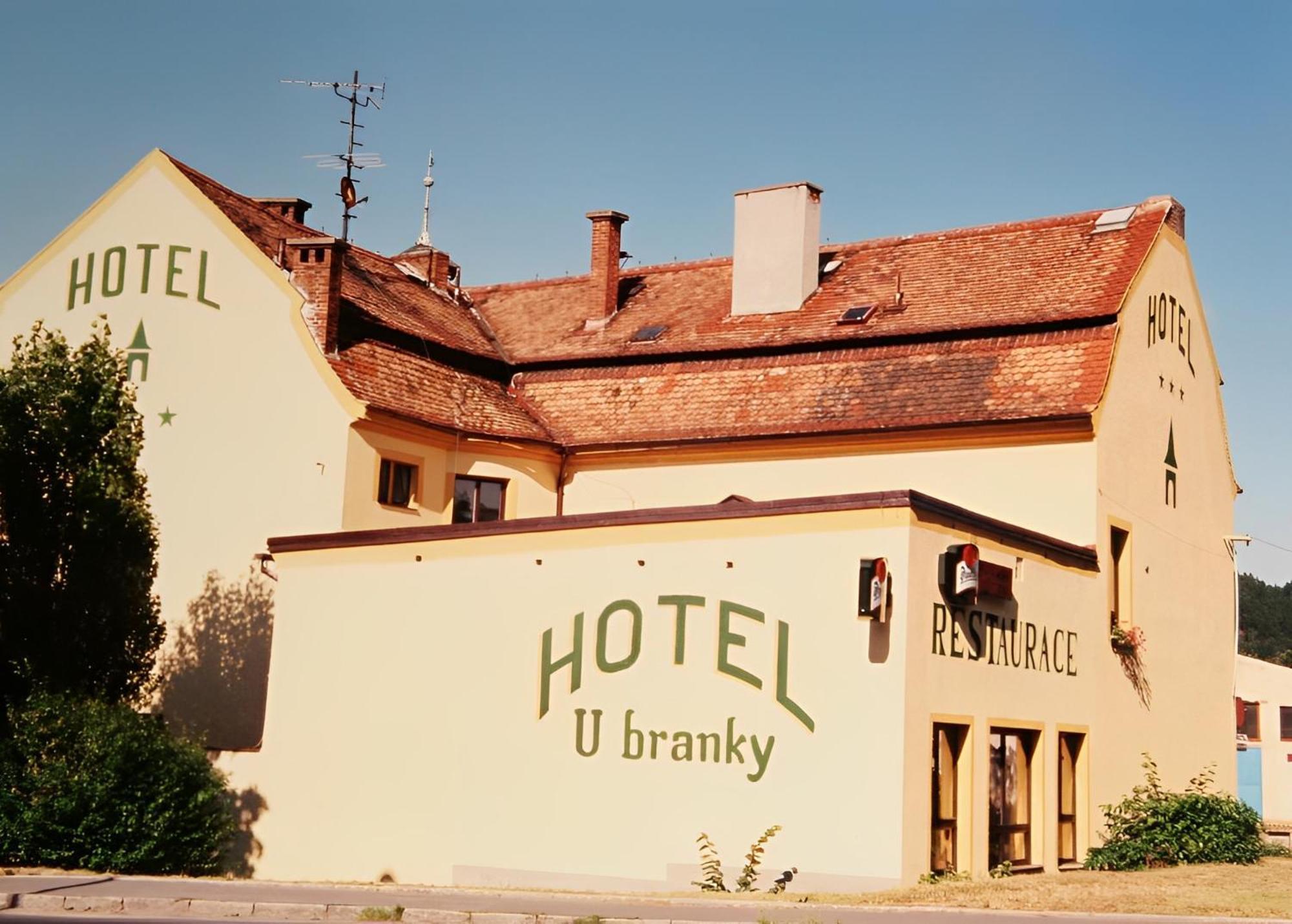 Hotel U Branky Stříbro Kültér fotó
