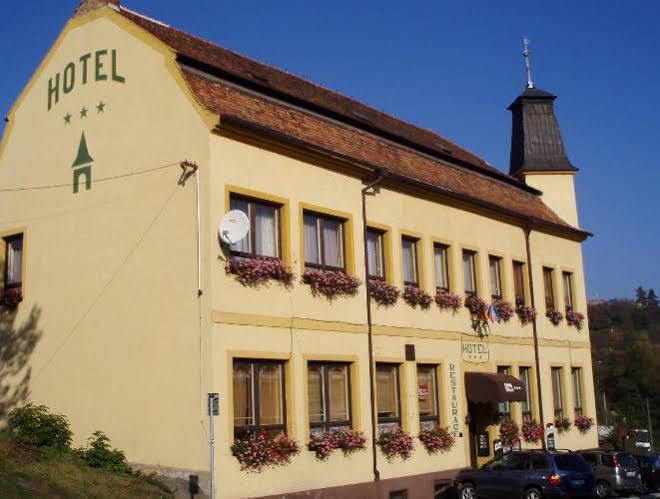 Hotel U Branky Stříbro Kültér fotó